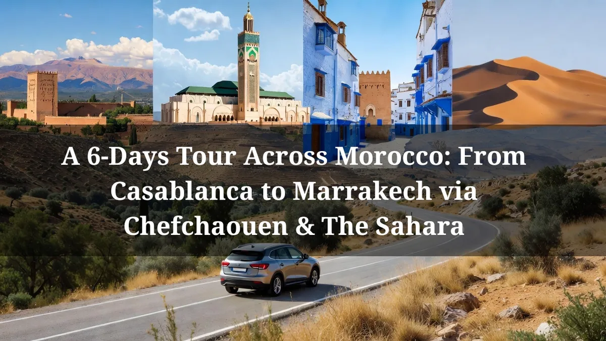6 Days and 10 Stops!: A tour Across Morocco to See Everything