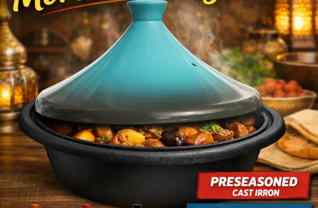 Best Metal Tagines on Amazon: KooK Moroccan Tagine Review