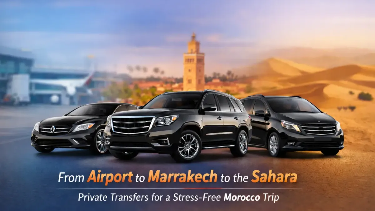 How to Find Transfers & Private Drivers in Morocco Using One App