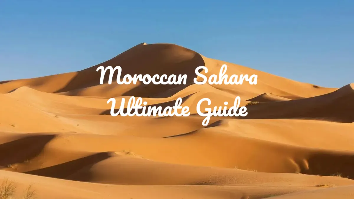 Moroccan Sahara & Desert Tours: The Ultimate Guide