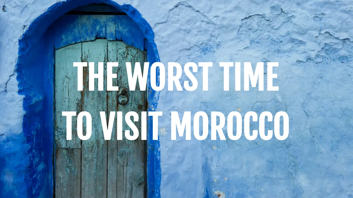 Worst Time to Visit Morocco: Al-Adha Holidays