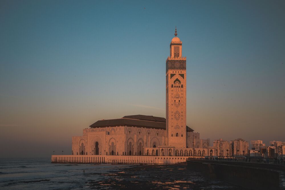 Hassan II Mosque in Casablanca