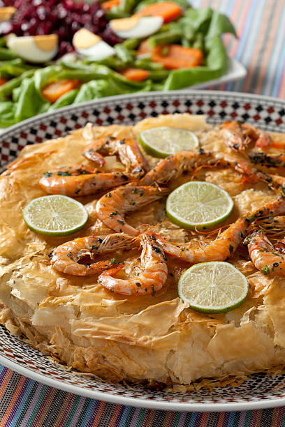 Moroccan pastilla pastry